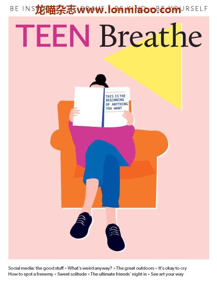 [英国版]Teen Breathe 青少年主题杂志PDF电子版 Issue 08